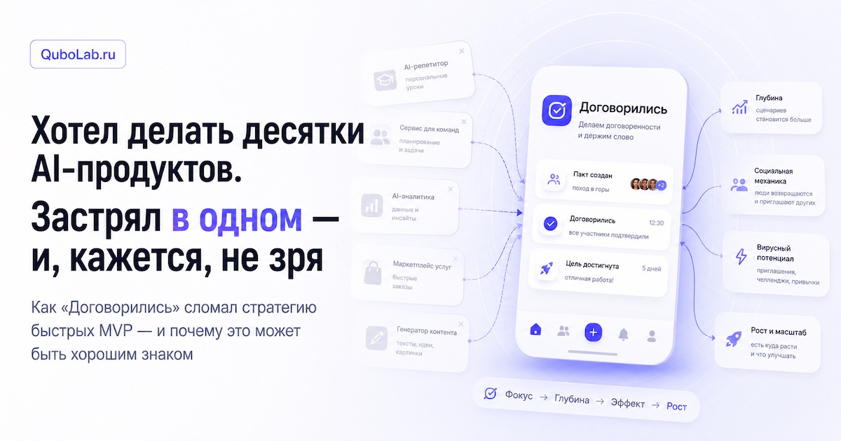 Как я застрял в одном AI-продукте — и почему это, возможно, хороший знак